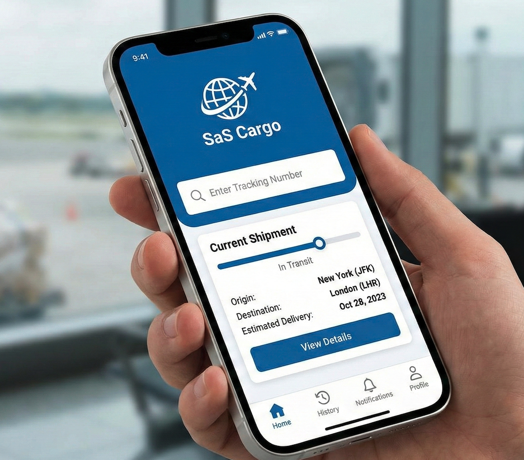 SAS Cargo mobile app